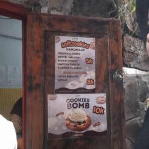 Harga Cookies di Kantine Nyi.aisyah