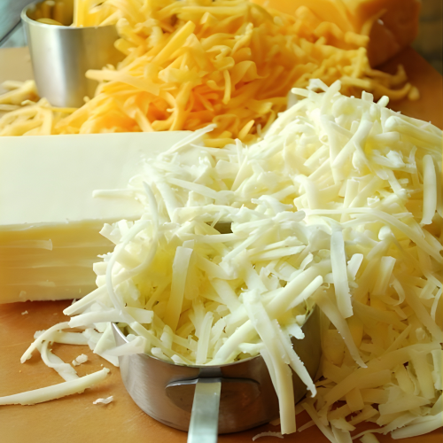 Keju digunakan sebagai Olahan Makanan