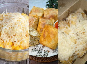 Olahan Keju yang di campurkan dengan Makanan