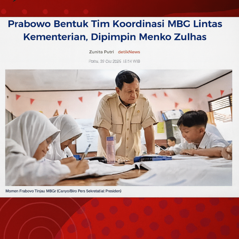 Zulhas Soroti Pentingnya Koordinasi Lintas Sektor demi Kelancaran MBG