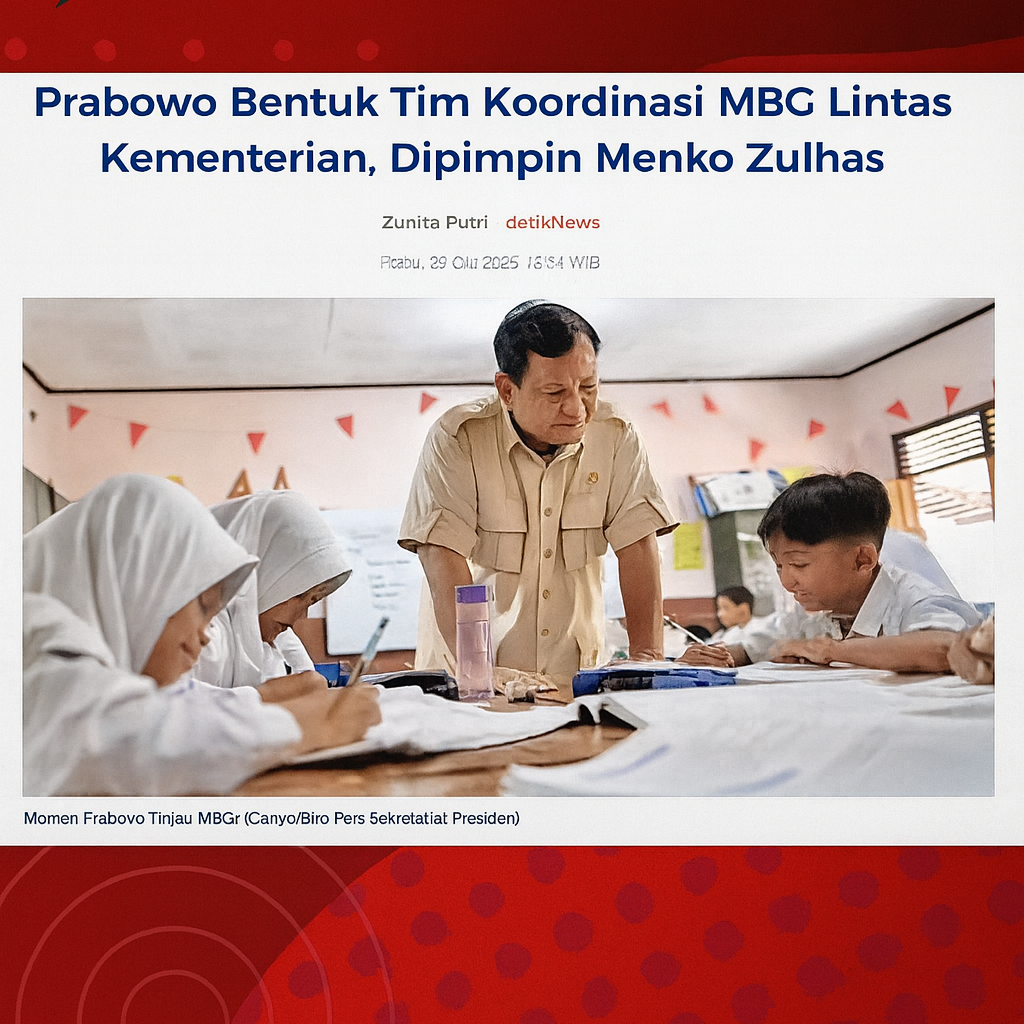 Zulhas Soroti Pentingnya Koordinasi Lintas Sektor demi Kelancaran MBG